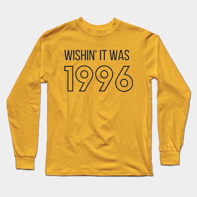 1996 Long Sleeve T-Shirt by jesso